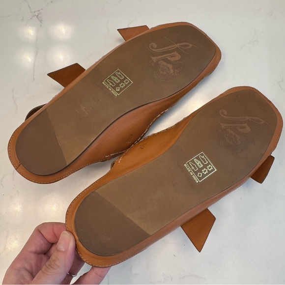 Free People Blossom Buckle Leather Sandals - Picture 3 of 3